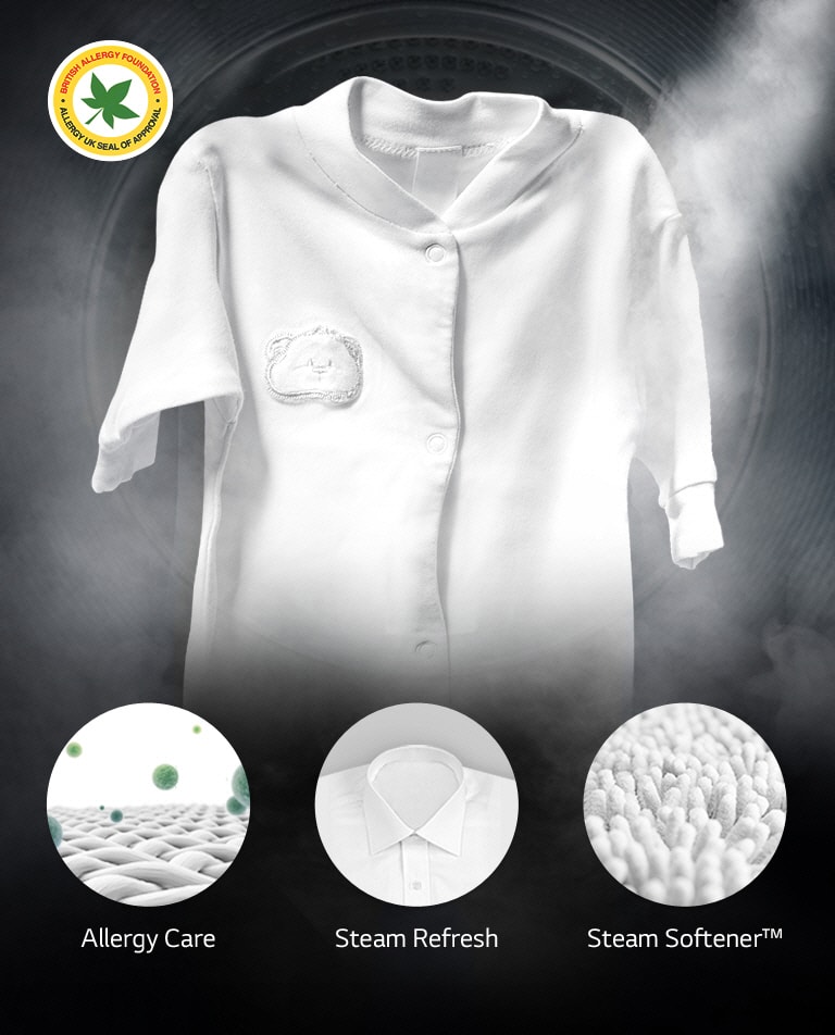 กำจัดสารก่อภูมิแพ้ได้ถึง 99.9%2525252525252525 ด้วยฟังก์ชั่น Steam